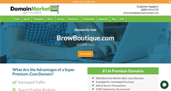 Desktop Screenshot of browboutique.com